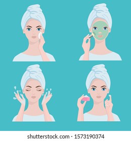 Skin Care Sun Protection Stock Vector (Royalty Free) 1334691458