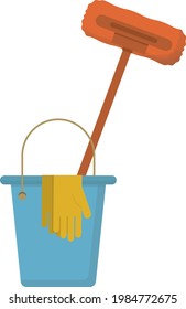 Facilities for cleaning the premises. Means for wet room cleaning.
