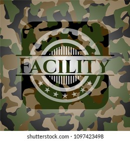  Facility camouflage emblem