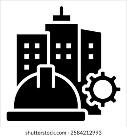 Facility Management Icon Element For Design