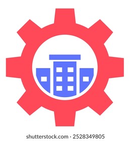 ícone Gerenciamento de instalações, serviço doméstico