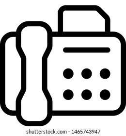 Facsimile incoming FAX document printing on machine