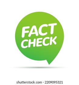 Fact Check Myth Vs Truth. True Fact Check Vector Icon Concept