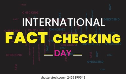 FACT CHECKING Word Cloud Concept on Black Background with great terms such as idea, knowledge, education and more.