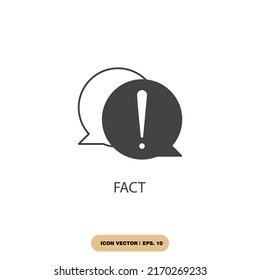 fact icons  symbol vector elements for infographic web