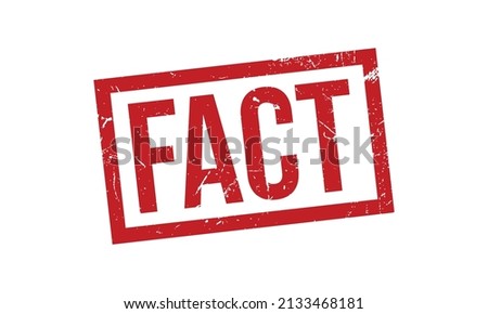 Fact Rubber Stamp Seal Vector