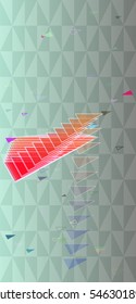 faction into emblematic triangles, charming festival above motion