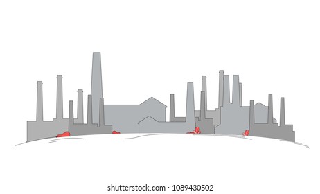Factories in aldscape