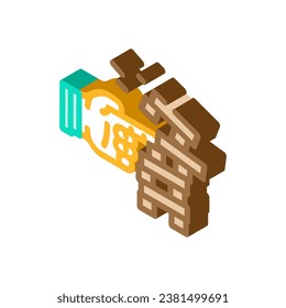 factors risk isometric icon vector. factors risk sign. isolated symbol illustration