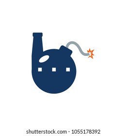 Factory Bomb logo Icon Design