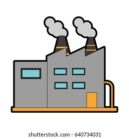 factory building icon image