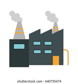 factory building icon image 