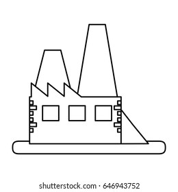 factory building icon image 