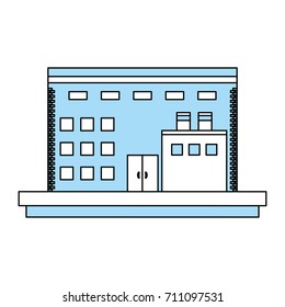 factory building icon image 