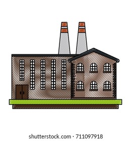 factory building icon image 
