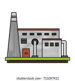 factory building icon image 