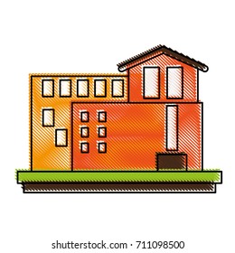 factory building icon image 