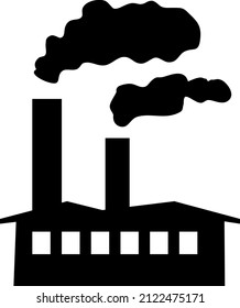 Factory building icon vector illustration.eps