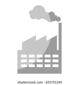 factory building isolated icon