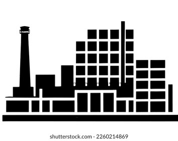 factory building for production and storage