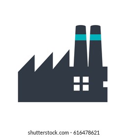 Factory building symbol