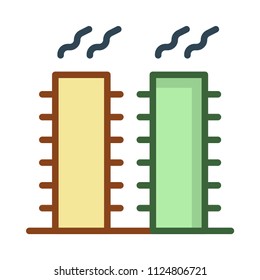 factory chimney plant 