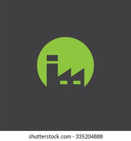 factory cutted identity template icon design element