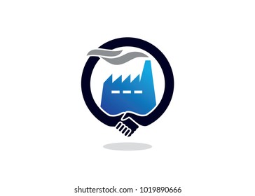 Factory Deal Logo Design Template, Element Design, Vector Design