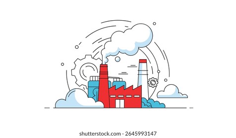Factory Emission Controlling a Pollution Problem for Green Future