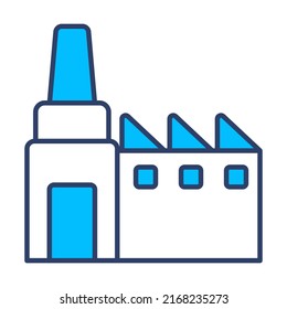 icono de línea de vectores relacionados con la financiación de fábrica. Pixel de Stroke Editable Perfecto.