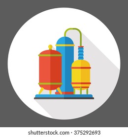 factory flat icon