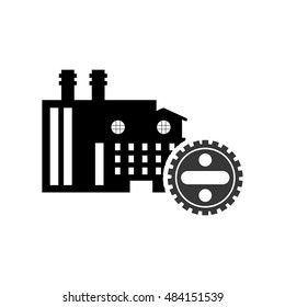 factory and gear icon
