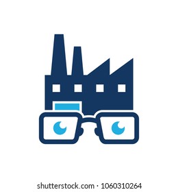 Factory Geek Logo Icon Design
