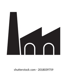 Icono vector de estilo de glifo de fábrica que puede modificar o editar fácilmente 