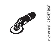 Factory grinding machine icon outline vector. Grinder tool. Angle cutter