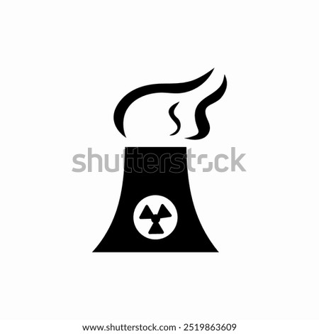 factory hazard pollution icon sign vector