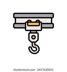 Factory Hook Icon Vector Illustration