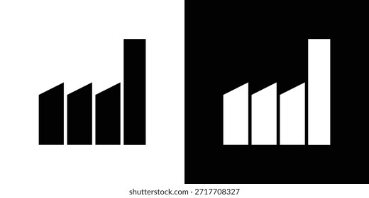Pictograma plano negro icono de fábrica. Para gráficos y Diseño web.