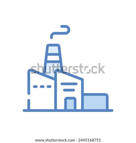 Factory icon design vector stock
