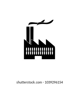 factory icon. Detailed icon of ecology signs icon. Premium quality graphic design. One of the collection icon for websites, web design, mobile app on white background