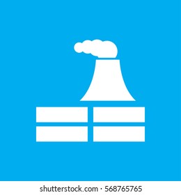 factory icon illustration isolated vector sign symbol