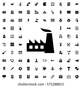 factory icon illustration isolated vector sign symbol