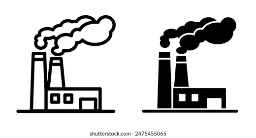 Factory icon illustration vector design