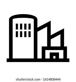 factory icon isolated sign symbol vector illustration - high quality black style vector icons
