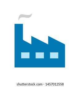 Factory icon. Logo element illustration. factory design. colored collection. factory concept. Can be used in web and mobile