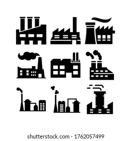 Factory  icon or logo isolated sign symbol vector illustration - Collection of high quality black style vector icons
 - Shutterstock ID 1762057499