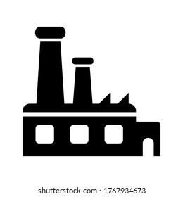 factory  icon or logo isolated sign symbol vector illustration - high quality black style vector icons
