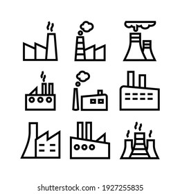 factory icon or logo isolated sign symbol vector illustration - Collection of high quality black style vector icons
