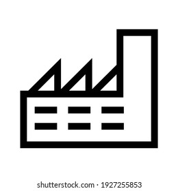 factory icon or logo isolated sign symbol vector illustration - high quality black style vector icons
