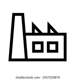 factory icon or logo isolated sign symbol vector illustration - high quality black style vector icons
